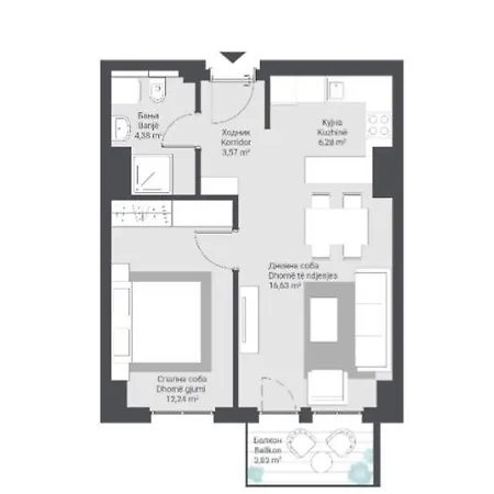 Апартаменти Gm 2 East Gate Lux